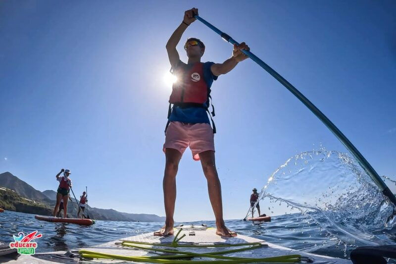 from-nerja-guided-paddle-surf-cliffs-and-maro-waterfall