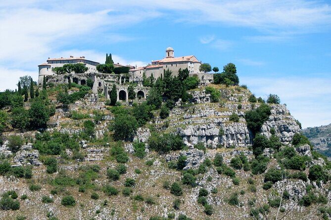 From Nice 1/2 day Tour Gourdon, St-Paul , Tourrettes & Grasse - The Sum Up