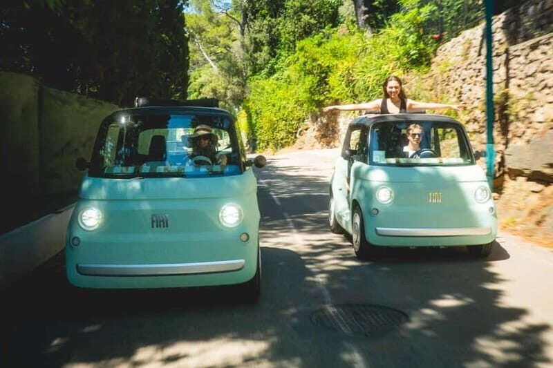 From Nice: Follow a guide in an electric car along the French Riviera! - Key Points