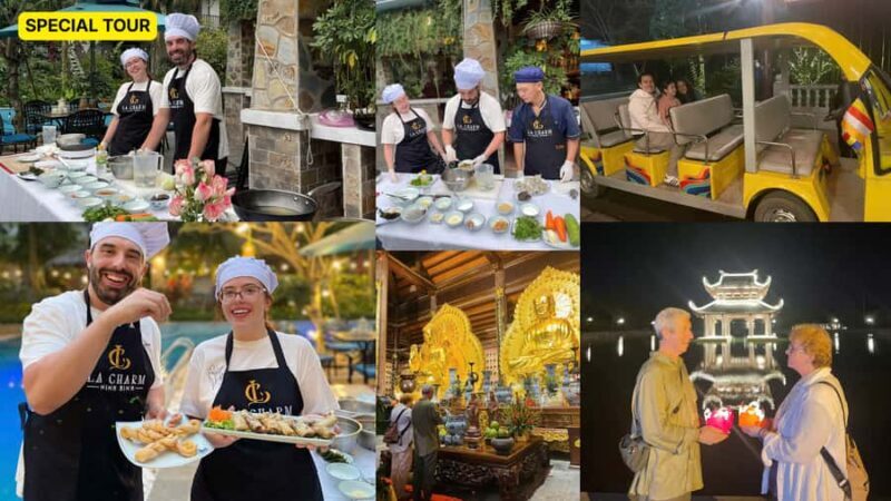 From Ninh Binh: Cooking Class & Bai Dinh Pagoda Night Tour - Authenticity and Guides’ Role