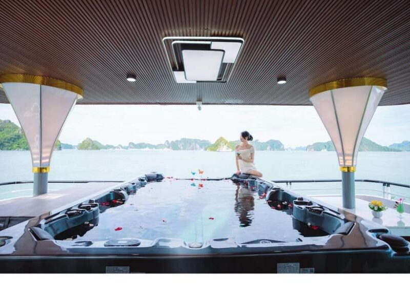 From Ninh Binh:Day Ha Long Bay Premium Cruise-Buffet&Jacuzzi - Key Points