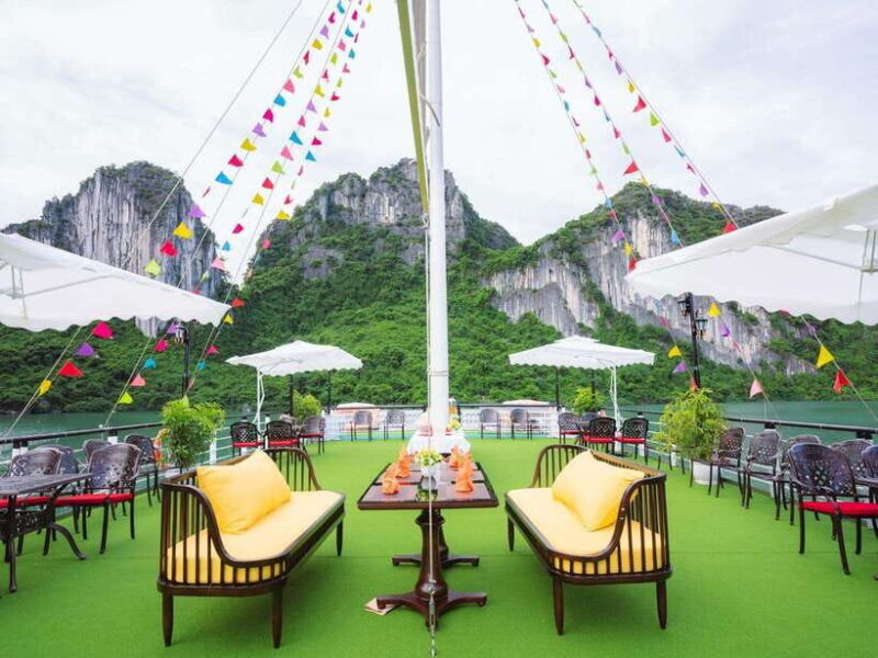 From Ninh Binh:Day Ha Long Bay Premium Cruise-Buffet&Jacuzzi - The Journey from Ninh Binh to Ha Long Bay