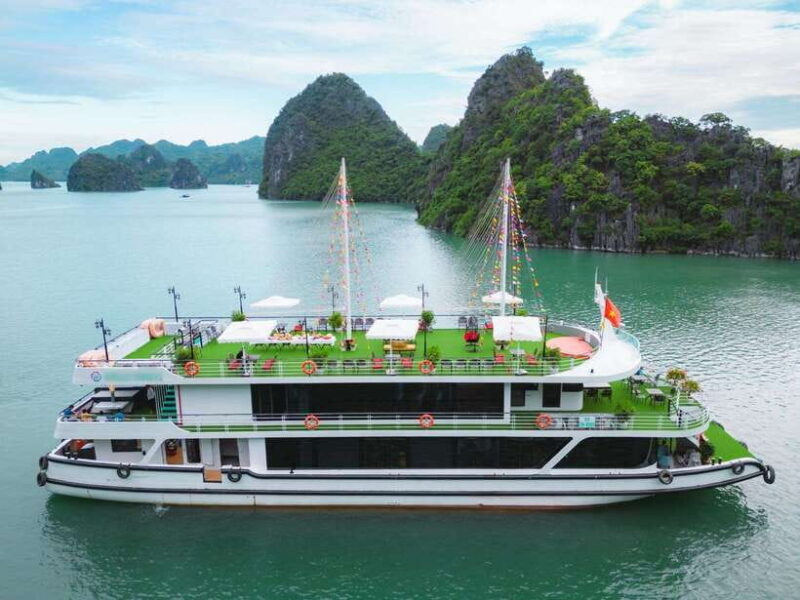 From Ninh Binh:Day Ha Long Bay Premium Cruise-Buffet&Jacuzzi - What’s Included & Excluded