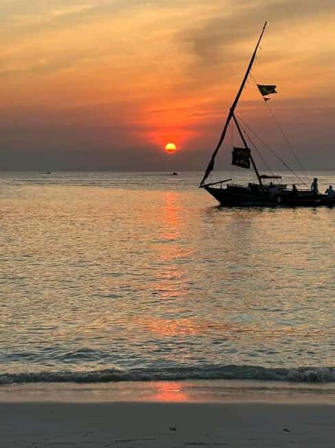 FROM NUNGWI; SUNSET DHOW CRUISE EXPERIENCE - Key Points