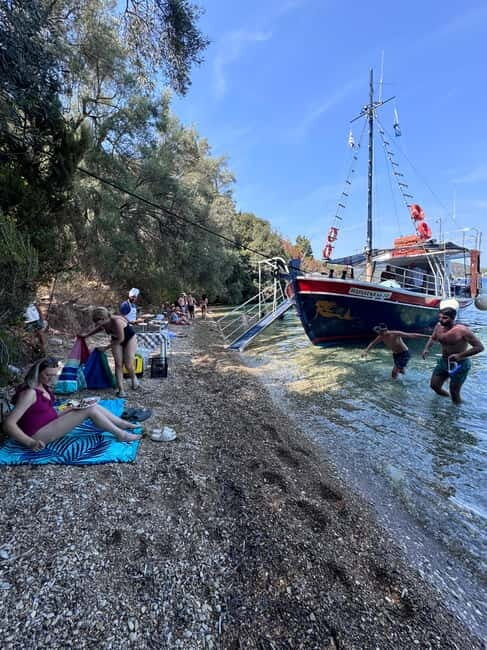 From Nydri: Island-Hopping Cruise with Beach BBQ Lunch - Key Points