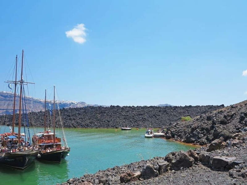 From Old Port:Volcanic Islands Boat Trip & Hot Spring Visit - The Hot Springs of Palea Kamenis