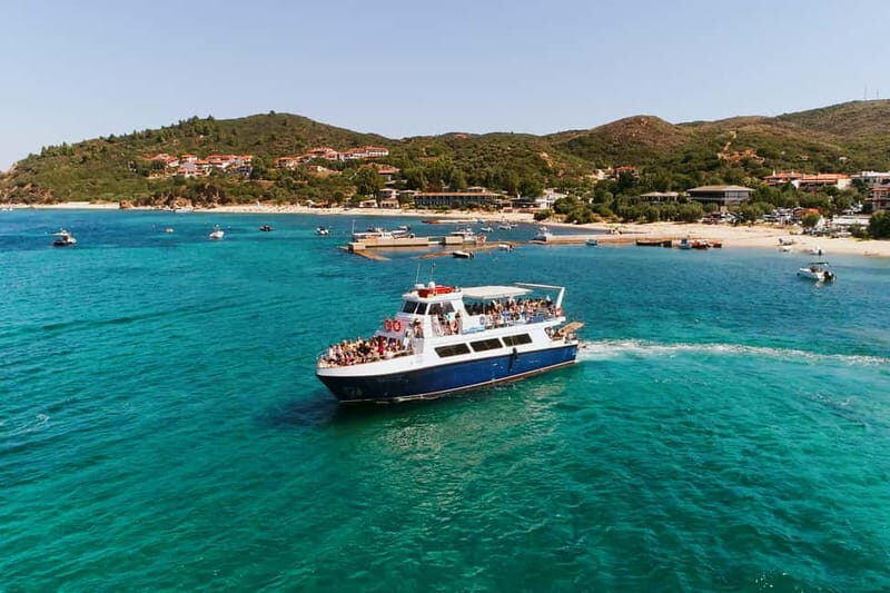 From Ouranoupolis: Two Islands Cruise with Lunch on Board - Key Points