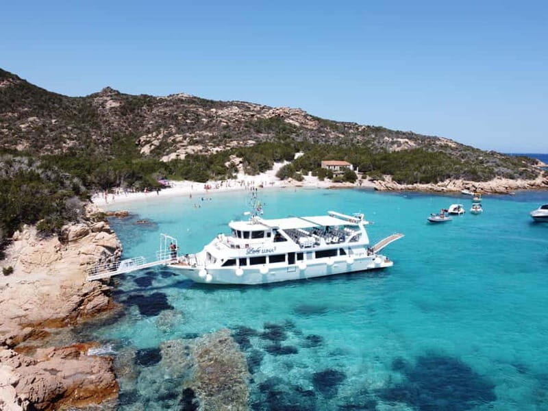 From Palau: La Maddalena Archipelago 4 Stops Boat Tour - The Itinerary in Detail