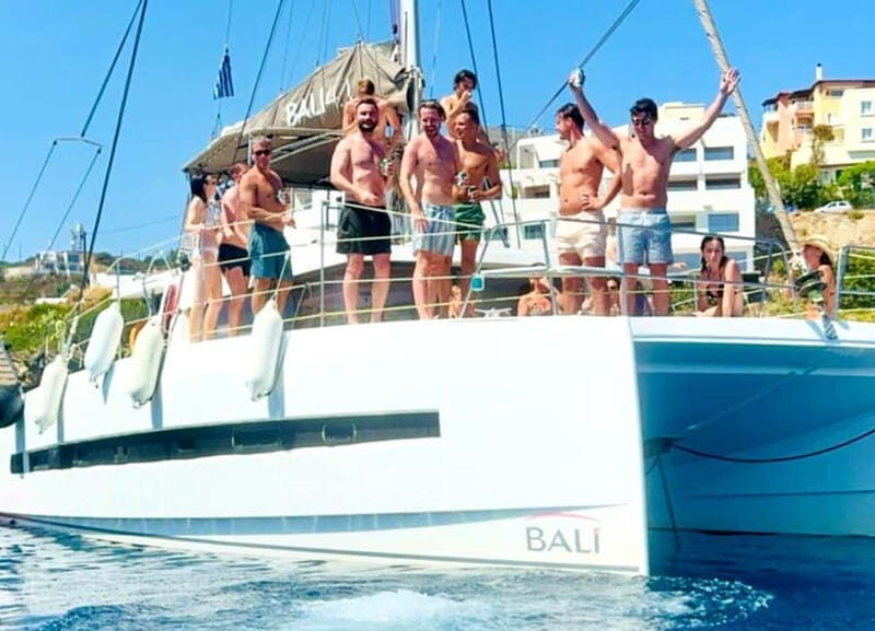 From Panormo: Luxe All-Inclusive Catamaran Cruise with Lunch - Water Activities: Fun for All Ages