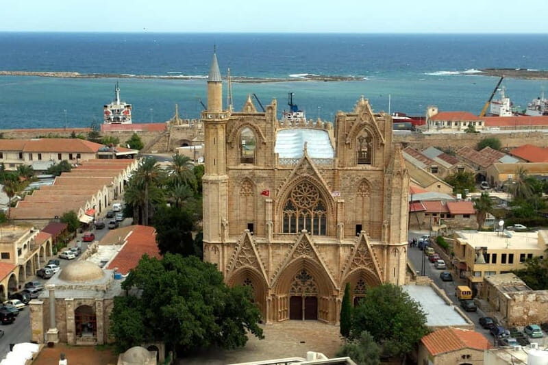 From Paphos: Famagusta, Salamis, and Varosha Walking Tour - Key Points