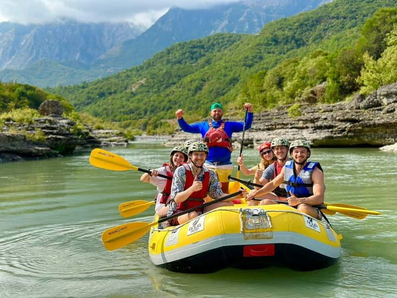 From Permet: Amazing Rafting Experience at Vjosa River - A Closer Look at the Vjosa River Rafting Tour