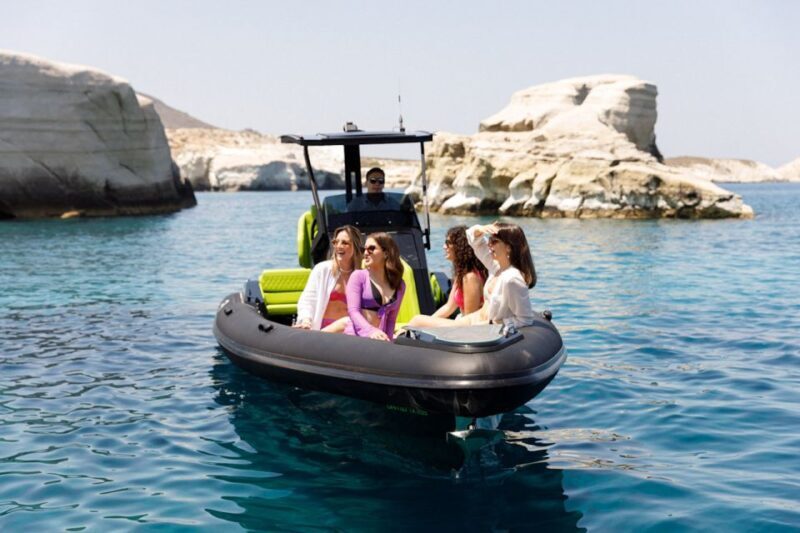 From Pollonia: Kimolos, Poliegos, & Milos Private Boat Tour - Key Points  