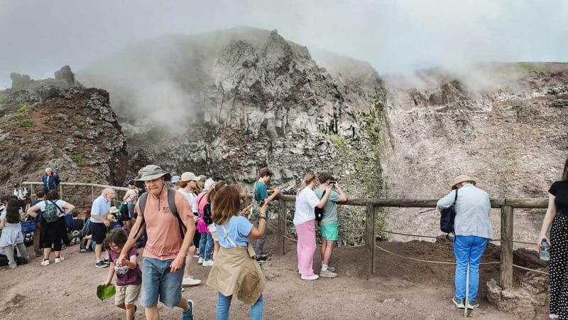 From Pompeii: Mount Vesuvius with bus, ticket and audioguide - Authentic Insights from Reviews