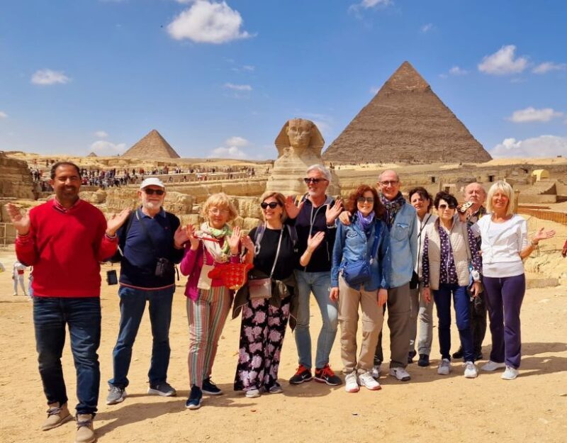 From Port Said: Trip to Cairo The Pyramids from Portsaid - The Sum Up