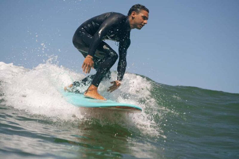 From Porto: Matosinhos Surfing Lesson - On the Beach and in the Sea  