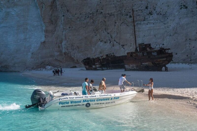 From Porto Vromi: Shipwreck Beach Private Boat Cruise - What to Expect from the Private Boat Tour