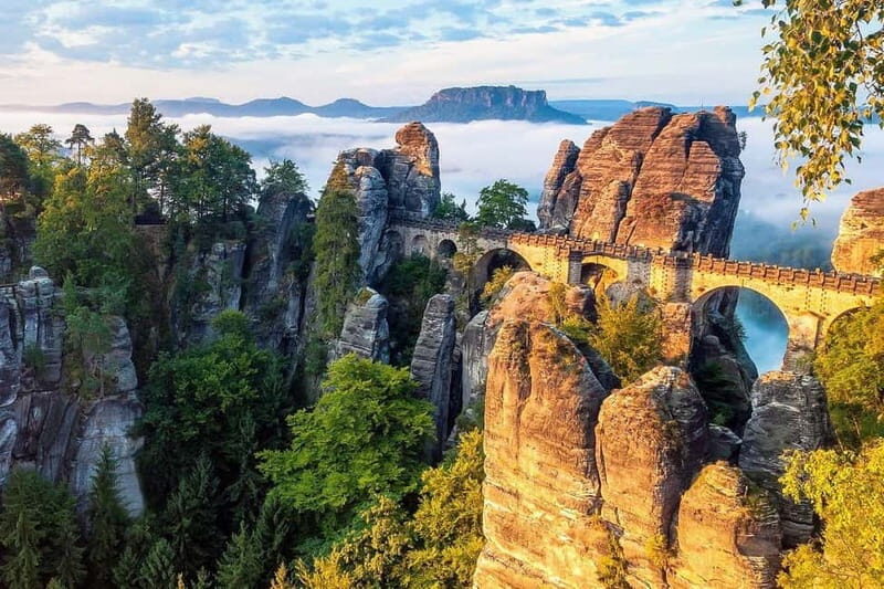 From Prague: Bohemian & Saxon Switzerland All Inclusive Tour - Traditional Czech Lunch with Local Flavors