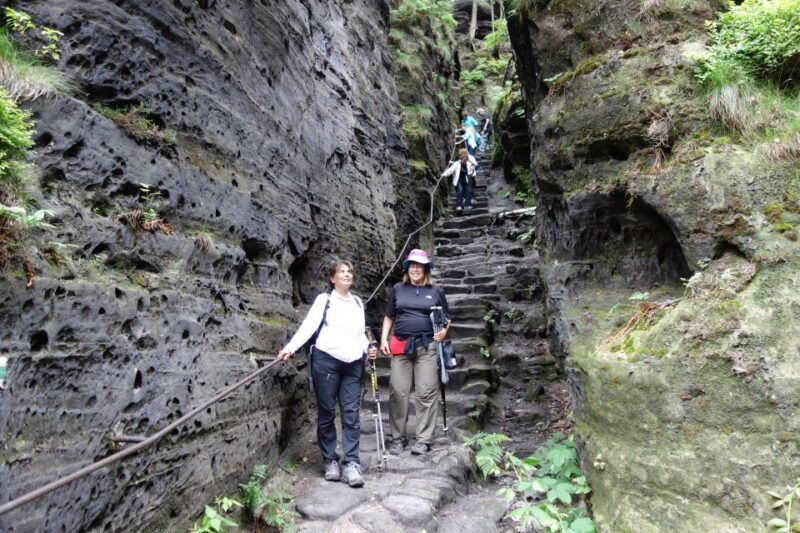 From Prague: Bohemian & Saxon Switzerland All Inclusive Tour - The Narnia Maze: Tisa Rocks Labyrinth