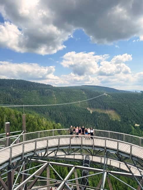 From Prague: Unique Sky Bridge and Sky Walk Day Tour - Key Points