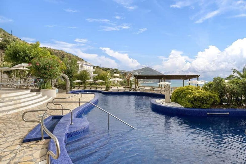 From Procida: Ischia Relax Thermal Park+ Visit to Sant Angelo+ Transfers - Itinerary and Logistics