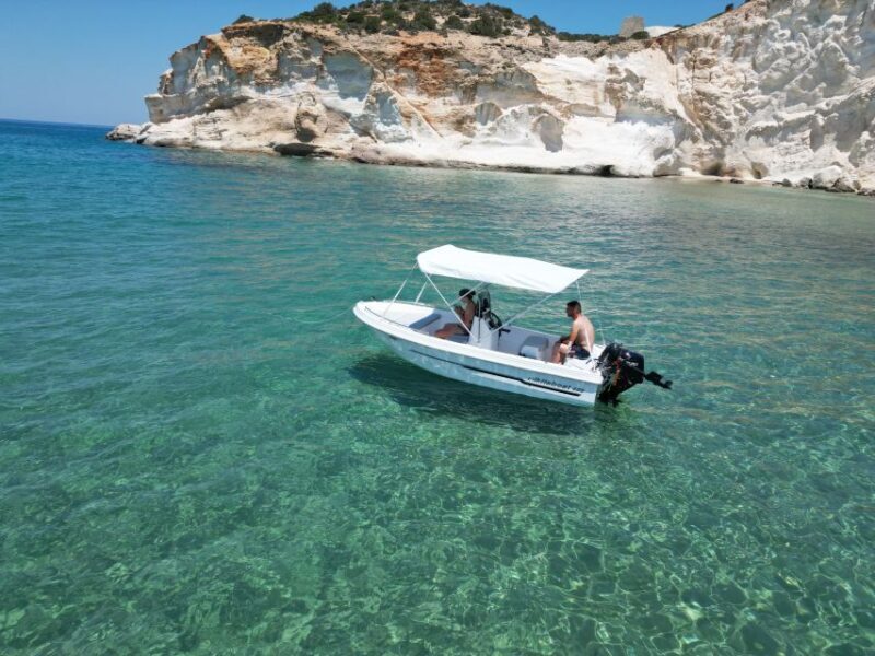 From Provatas Milos: Private Boat to Kleftiko with Guide - The Experience in Detail