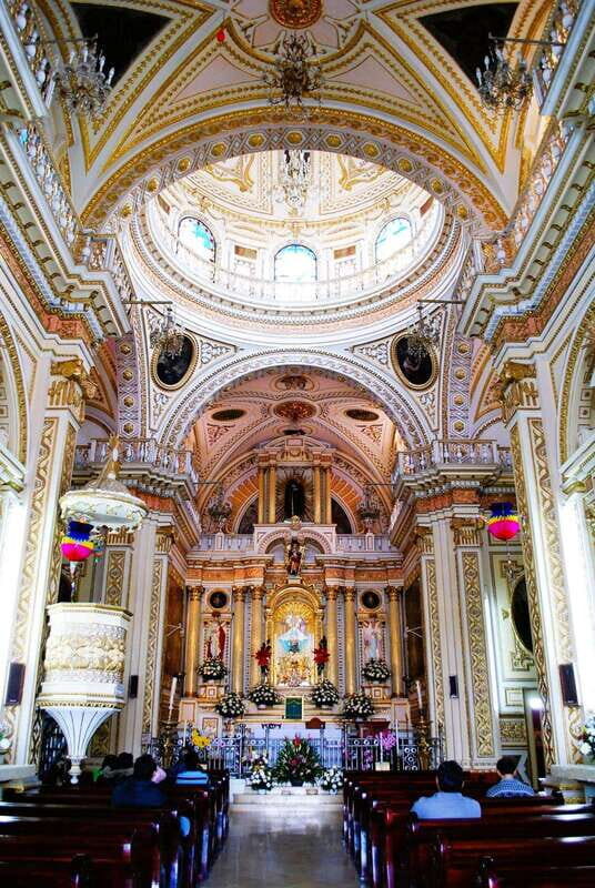 From Puebla: CHOLULA, TONANZINTLA & SAN FRANCISCO ACATEPEC PRIVATE TOUR - Key Points
