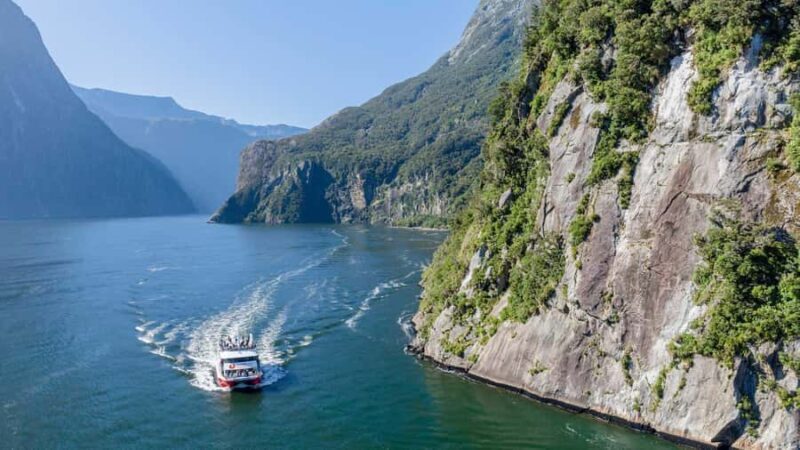 From Queenstown: Coach, Farm Tour & Milford Nature Cruise - Key Points