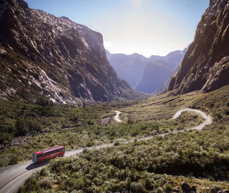 From Queenstown: Milford Sound Discover More Longest Cruise - The Journey Begins: From Queenstown to Milford Sound