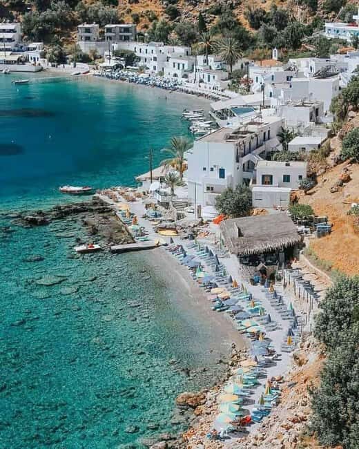 From Rethymno: Loutro & Glyka Nera with transfer by Boat - Key Points