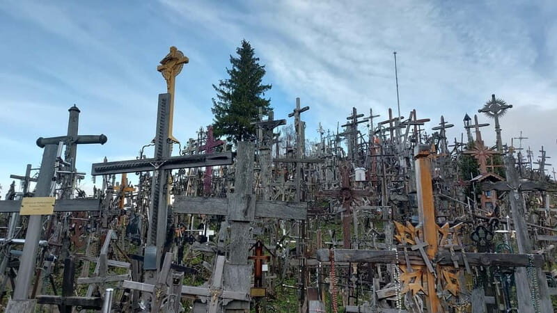 From (Riga) Jelgava train station: hill of crosses, Rundale - Overall Experience and Practical Details
