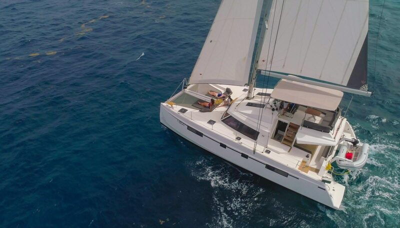from-roses-private-catamaran-tour-sunset