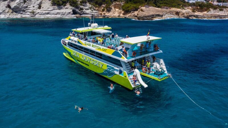 From Sa Coma: East Coast Glass Bottom Boat Trip - Key Points