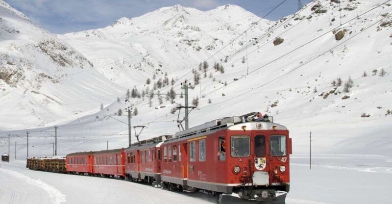 From Saint Moritz: Bernina Red Train with Winery Tasting - Key Points  