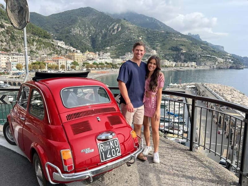 From Salerno: Amalfi Coast Vintage Fiat 500 Tour - Key Points