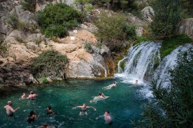 From Santa Pola and Elche: Algar Waterfalls with Transfer - What Reviewers Say