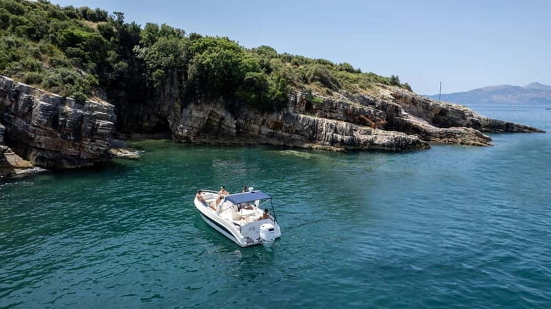 From Saranda, Boat tour to Krorëza,Kakome, and Turtle Cave. - Key Points