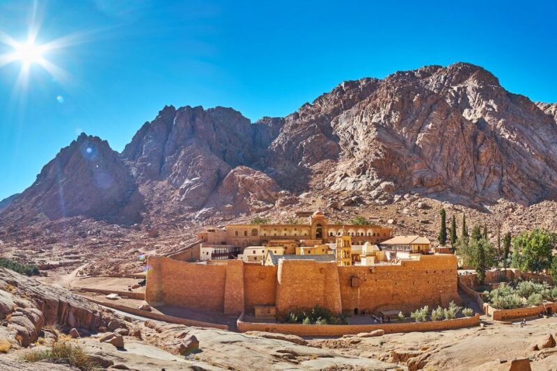 From Sharm: Mount Moses Trekking, Sunrise & Monastery Visit - Key Points