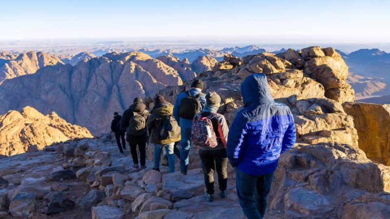 From Sharm: Mount Moses Trekking, Sunrise & Monastery Visit - How the Day Begins: Pickup and Journey to Sinai