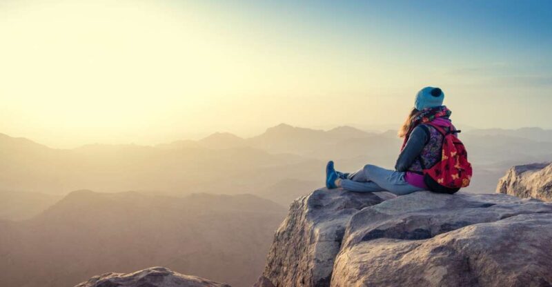 From Sharm: Mount Moses Trekking, Sunrise & Monastery Visit - Reaching the Summit and Watching the Sunrise