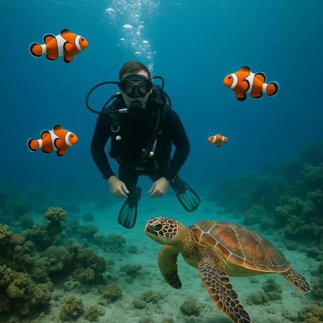 From Sharm: Ras Muhammed & White Island By Boat & intro Dive - Key Points