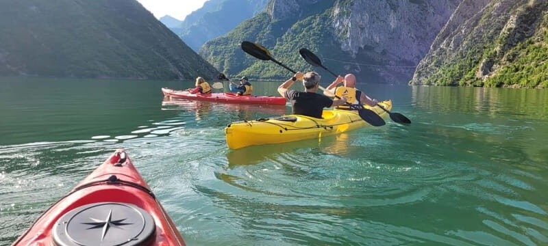 From Shkoder: Kayak Tour on Komani Lake with Lunch - An In-Depth Look at the Komani Lake Kayak Tour