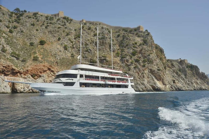 From Side/Alanya: StarCraft Luxury Day or Night Disco Cruise - An Overview of the StarCraft Yacht Cruise Experience