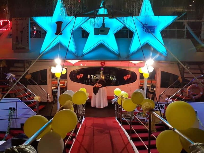From Side/Alanya: StarCraft Luxury Day or Night Disco Cruise - The Experience on Board: Atmosphere and Entertainment