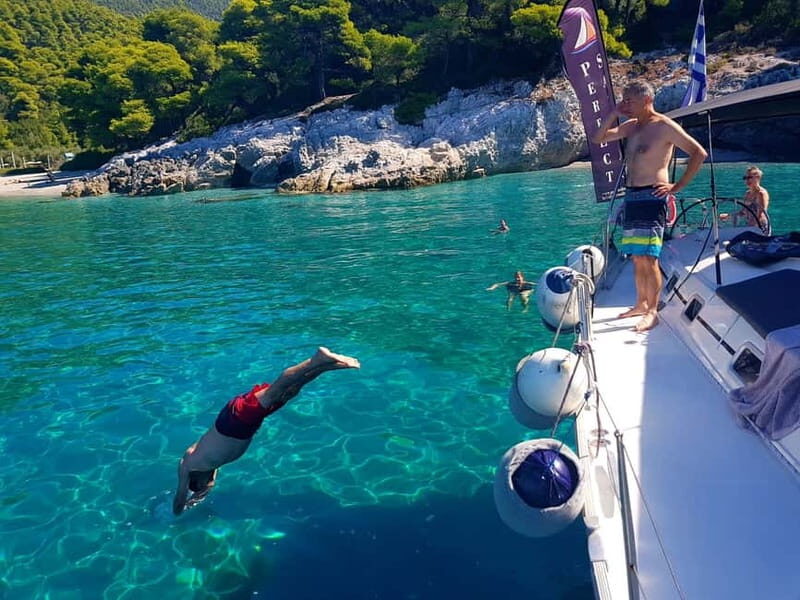 From Skiathos Marina: Yacht Sailing Day Trip with Lunch - Frequently Asked Questions