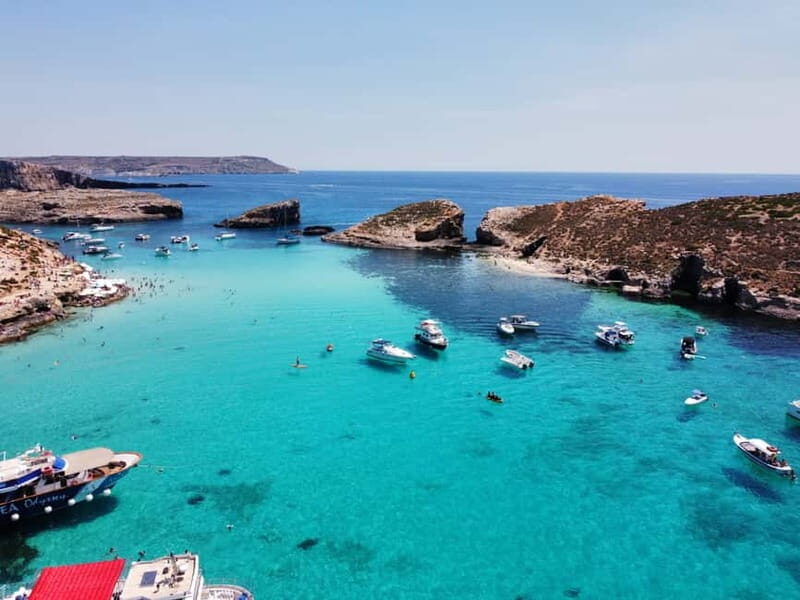 From Sliema: Comino, Crystal Lagoon, and Blue Lagoon Cruise - The Crew and Guides: Adding to the Experience