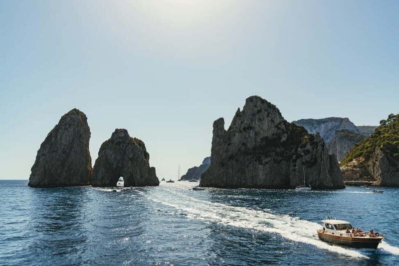 From Sorrento: Capri Boat Cruise with Drinks & Pickup - Key Points