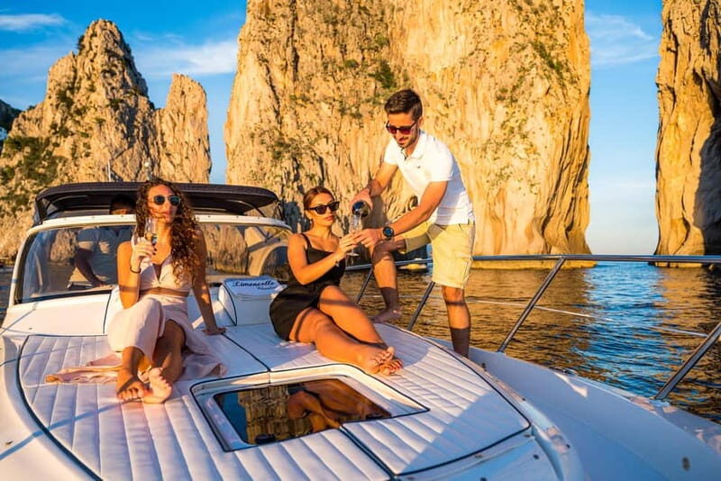 From Sorrento: Capri Island Private Boat Tour - Swimming, Snorkeling, and Optional Diving