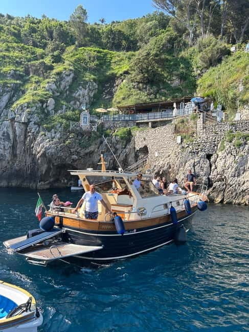 From Sorrento: Capri Small Group Boat Tour with 8 people - FAQs