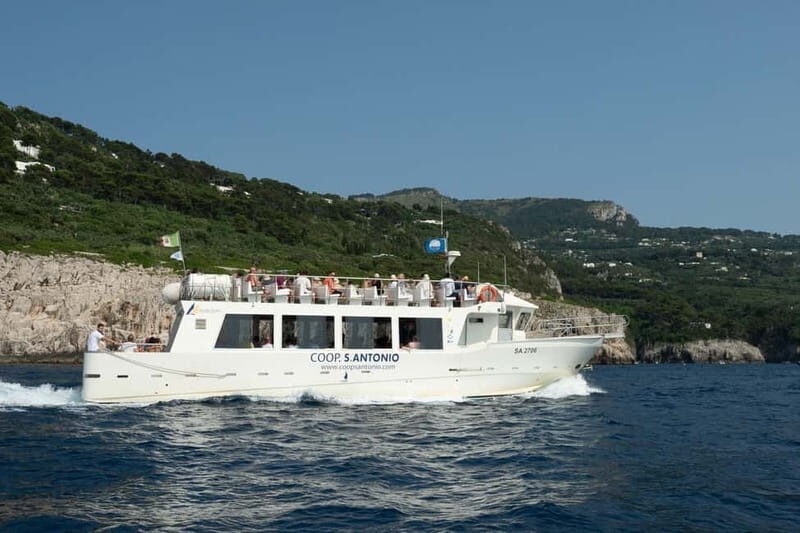 From Sorrento/Nerano: CAPRI ISLAND CRUISE WITH GUIDE ONBOARD - FAQ  