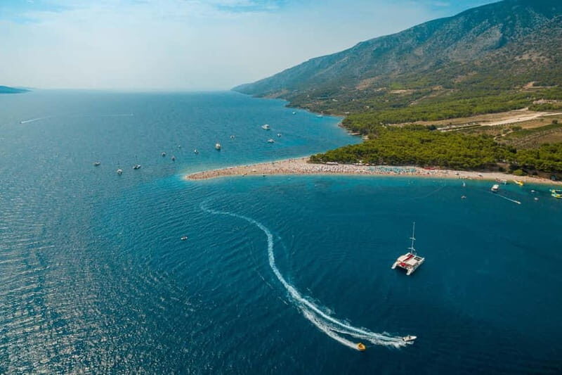 From Split: Catamaran Cruise to Bol, Golden Horn & Bra - What to Expect on the Catamaran Tour